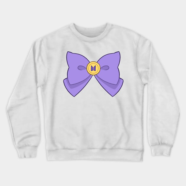 BTS army ribbon Crewneck Sweatshirt by Oricca